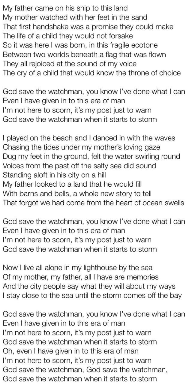 God Save the Watchman